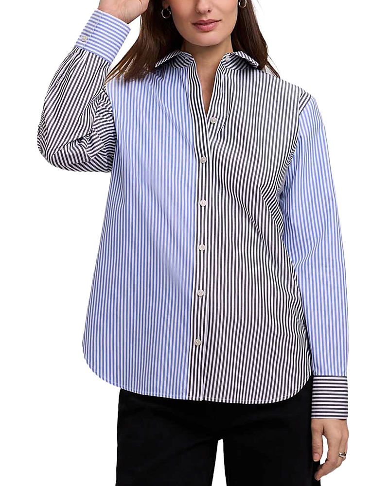 Foxcroft Meghan Colorblocked Shirt