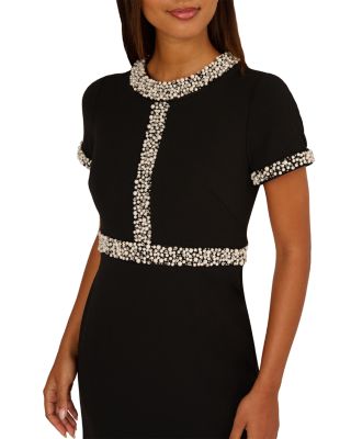 Embellished Crepe Gown - thumbnail 3