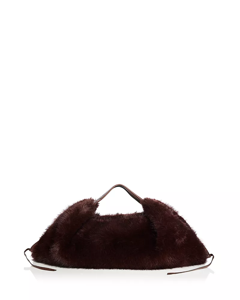 3.1 Phillip Lim Luna Medium Faux Fur Hobo Bag