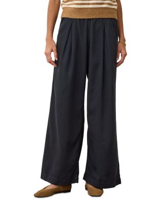 Allison Pleated Wide Leg Trousers