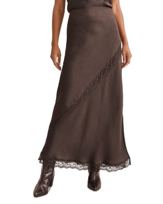 Penelope Lace Maxi Slip Skirt