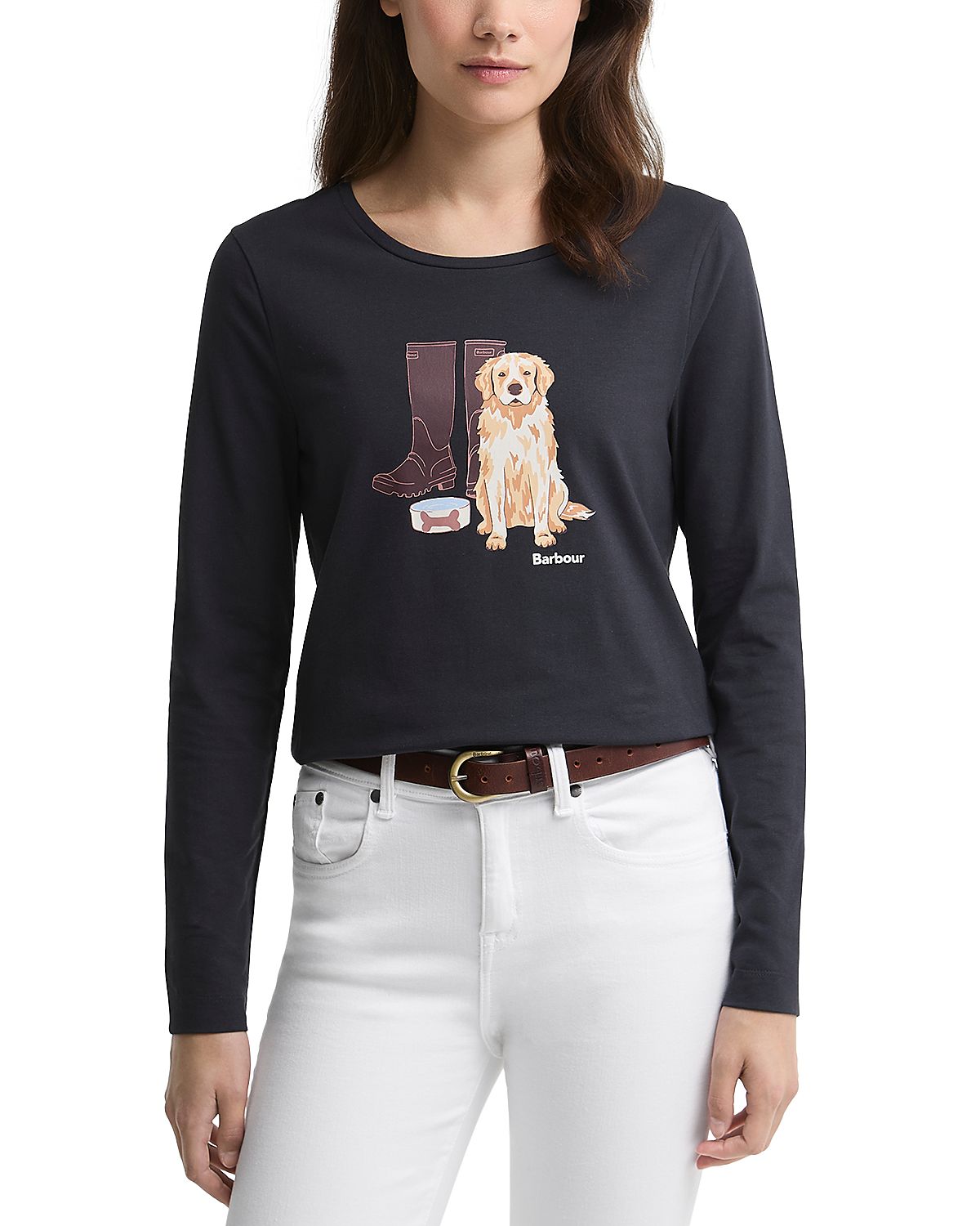 Barbour Hedley Long Sleeve Graphic Tee