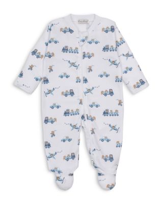 Boys' Bears Print Zip Footie - Baby