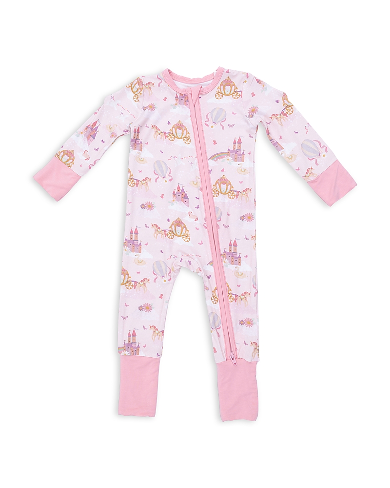 Angel Dear Girls Princess Unicorns and Castle Convertible Romper - Baby