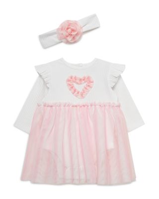 Girls' Sweetheart Tutu Bodysuit & Headband Set - Baby