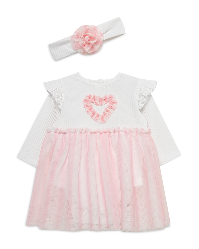Little Me Girls' Sweetheart Tutu Bodysuit & Headband Set - Baby