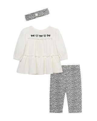 Girls' Leopard Tunic, Headband & Leggings Set - Baby