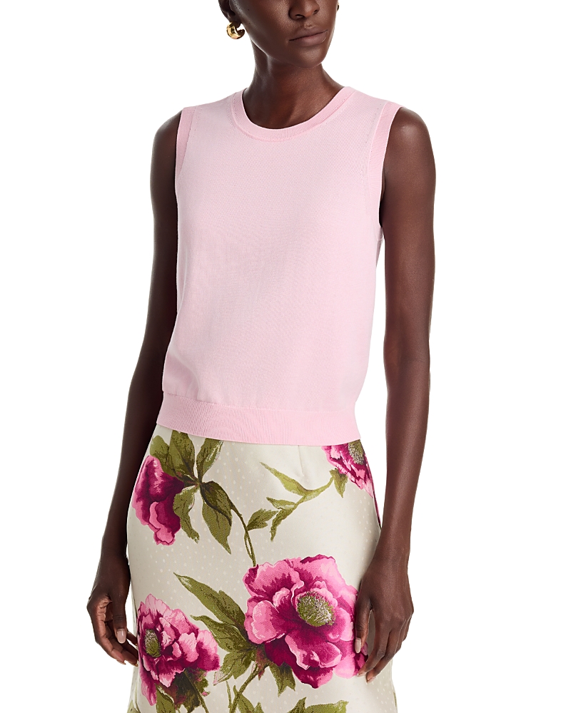 Carolina Herrera Crewneck Tank Top