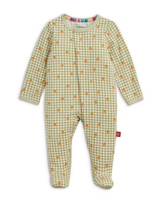 Unisex Pumpkin Plaid Footie - Baby