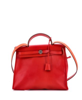 31 Herbag Zip Berline Vache Canvas and Leather