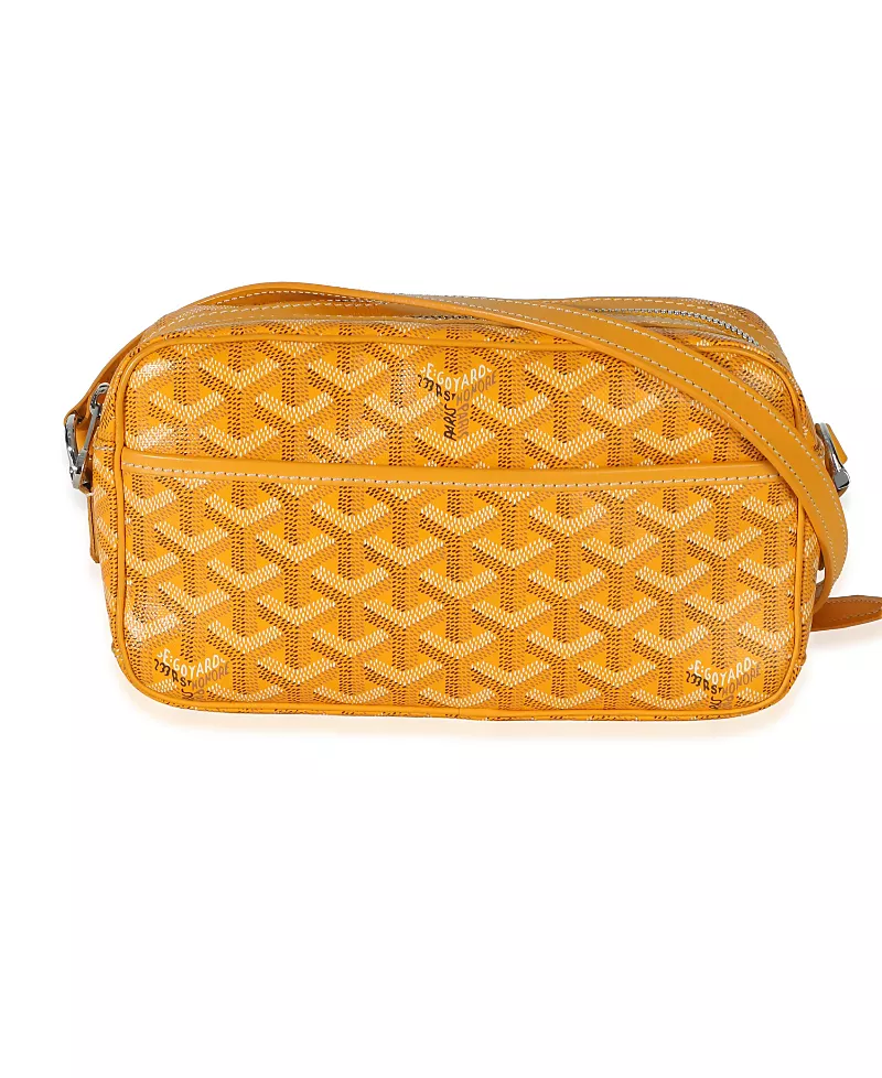 Pre-Owned Goyard Sac Cap Vert Pm Canvas Handbag