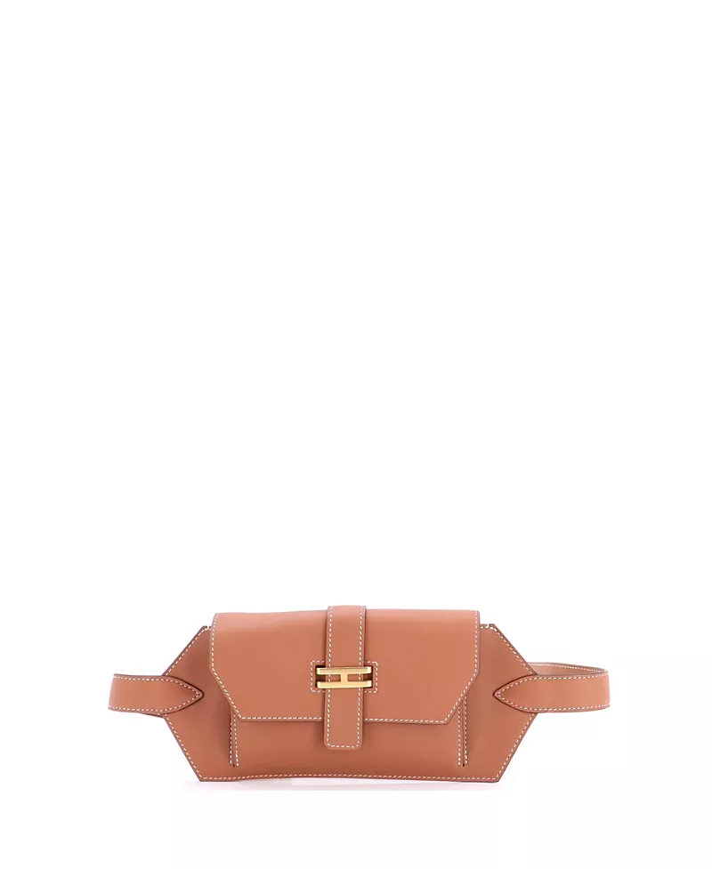 Pre-Owned HERMES Elan Pocket 24 Belt Bag Swift