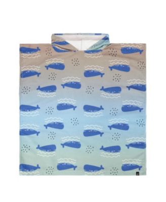  Boys' Hooded Whale Beach Towel - Big Kid