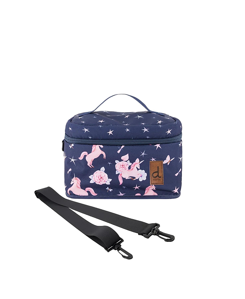 Deux par Deux Girls' Unicorn Charming Practical Lunch Box - Little Kid, Big Kid