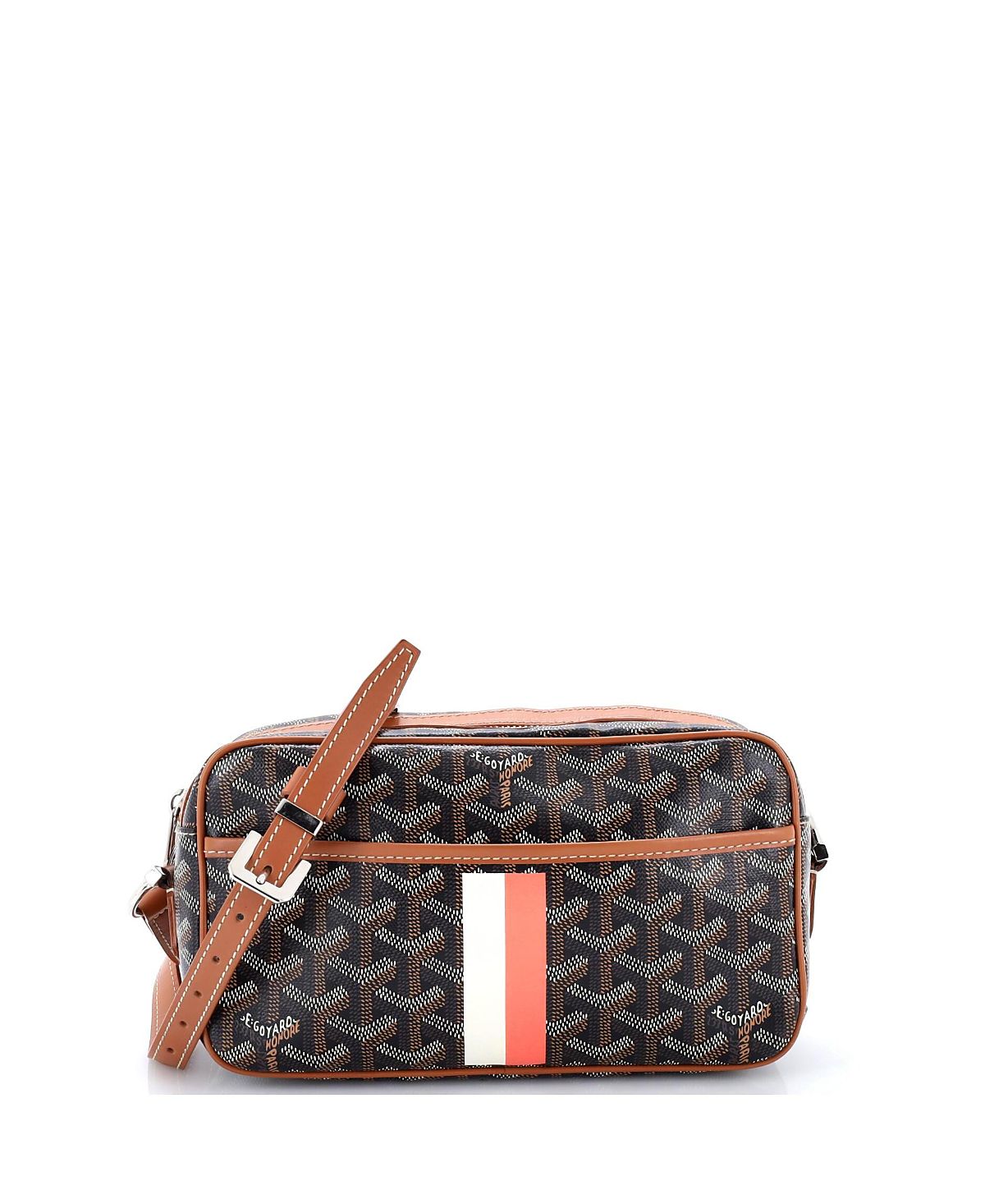 Pre-Owned Goyard Cap Vert Bag Printed Coated Canvas