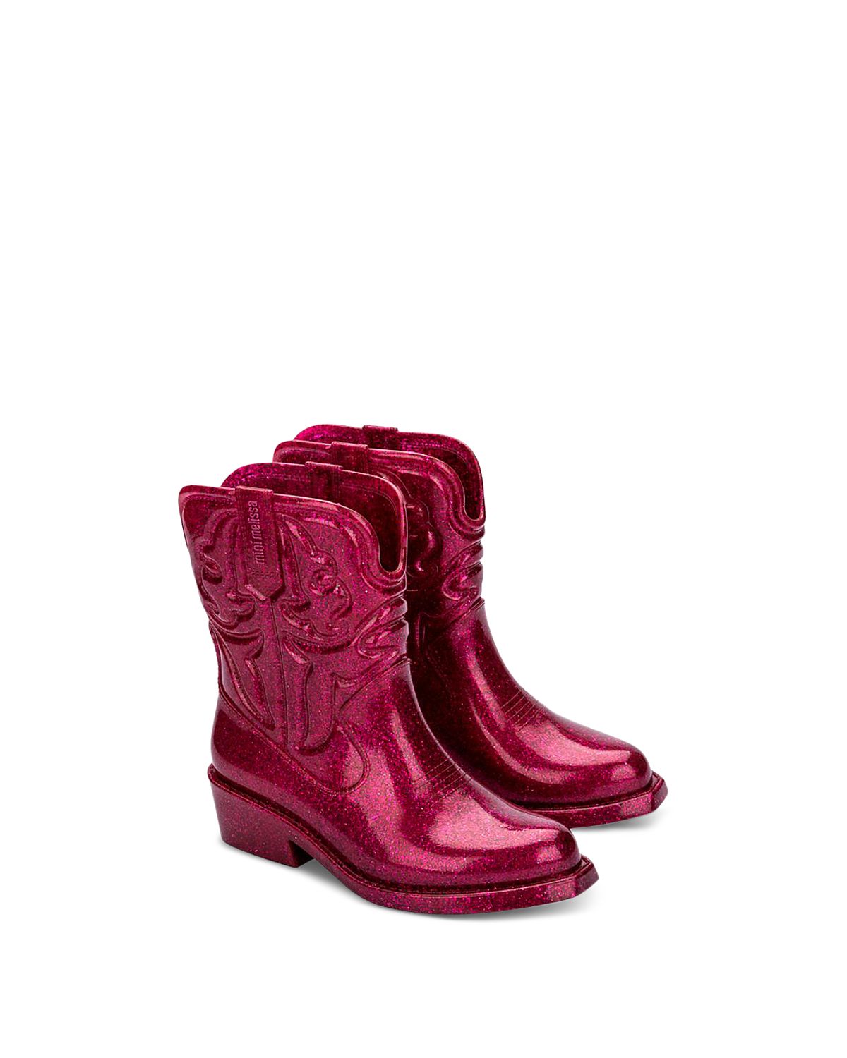 Mini Melissa Girls' Texas Jelly Cowboy Boots - Little Kid, Big Kid