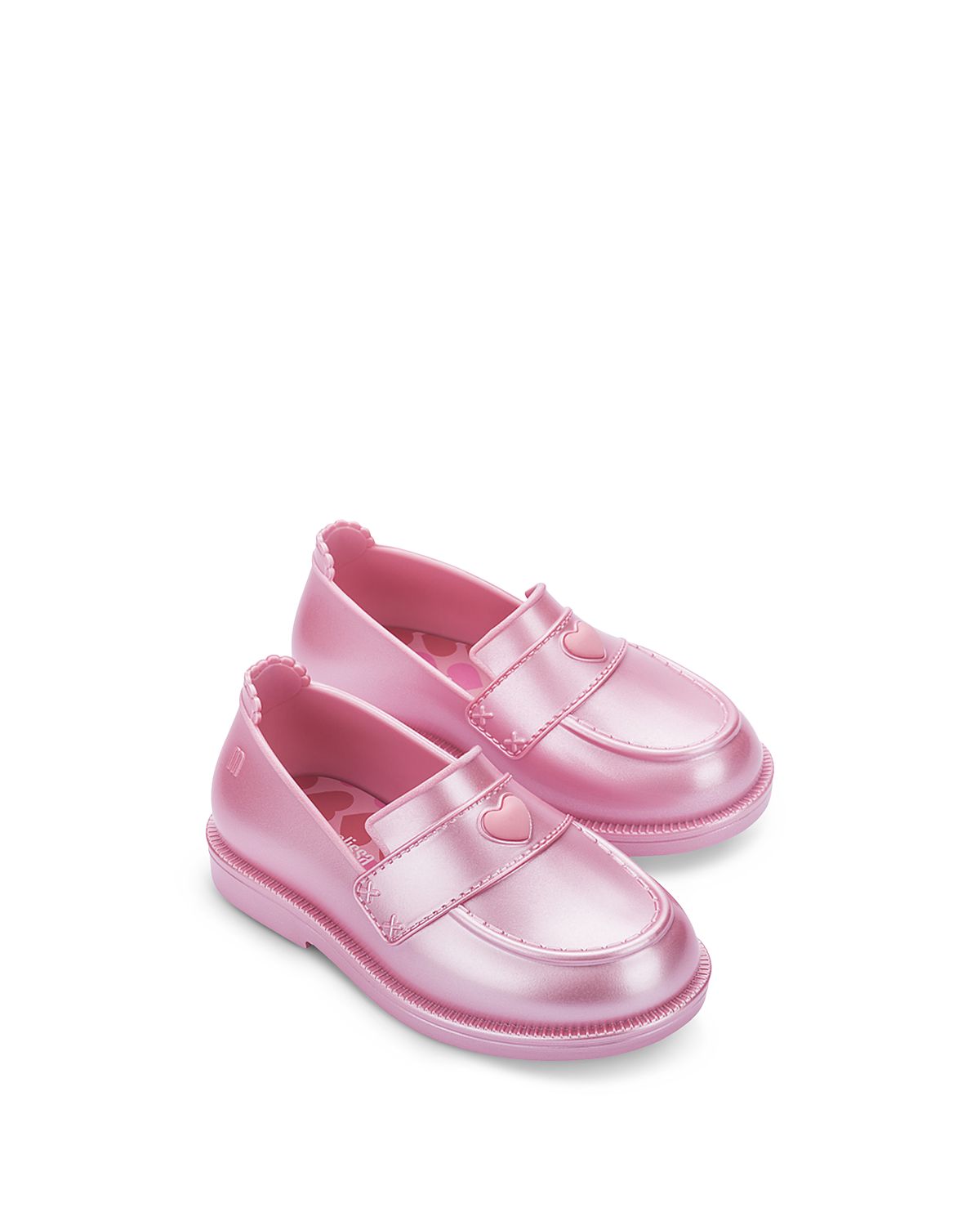 Mini Melissa Girls' Royal Love Loafers - Toddler