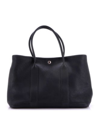 36 Garden Party Tote Leather