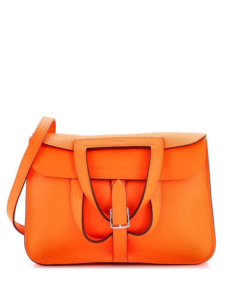 Pre-Owned HERMES 25 Halzan Bag Clemence