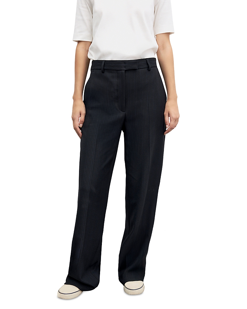 Gerard Darel Mimi Pinstriped Wide Leg Pants