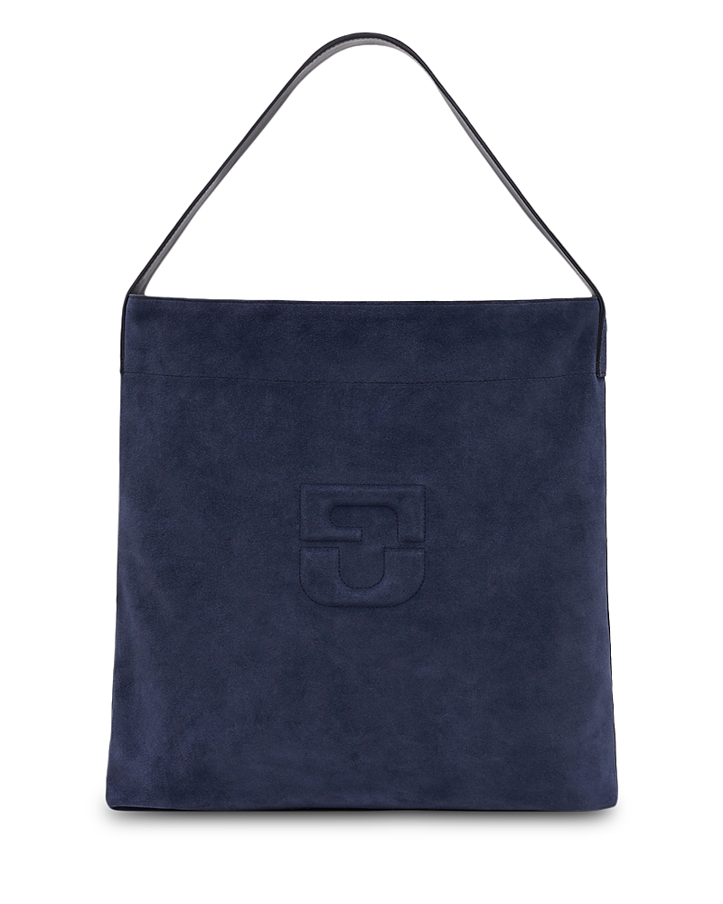 Gerard Darel Lady Gd Suede Leather Tote