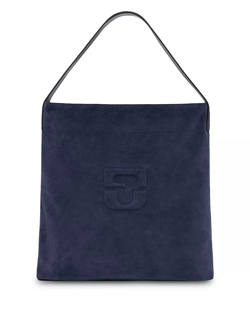 Gerard Darel Lady Gd Suede Leather Tote