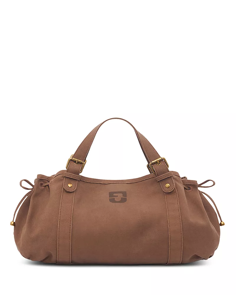 Gerard Darel 24H Large Canvas Handbag