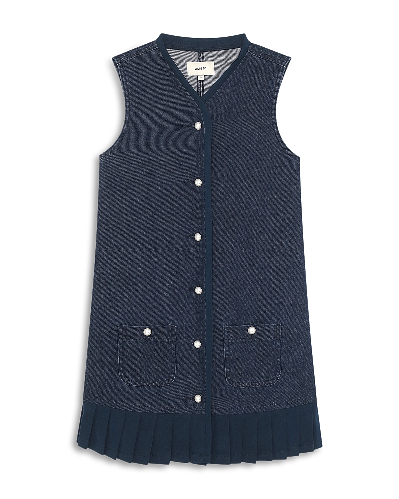 Dl1961 Girls' DL Aura Manning Vest Dress - Little Kid, Big Kid