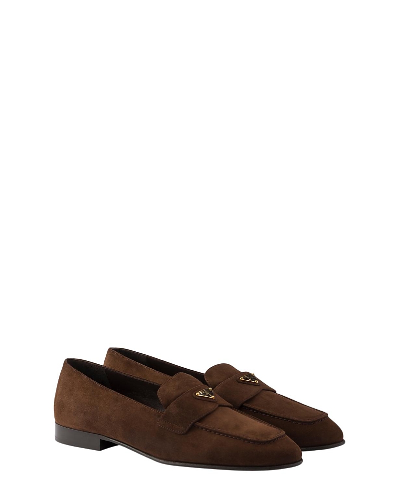 Prada Women's Suede Loafers