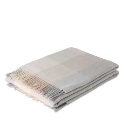 Dalis Plaid Merino Wool & Cashmere Throw