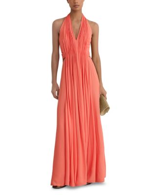 Cara Pleated Maxi Dress