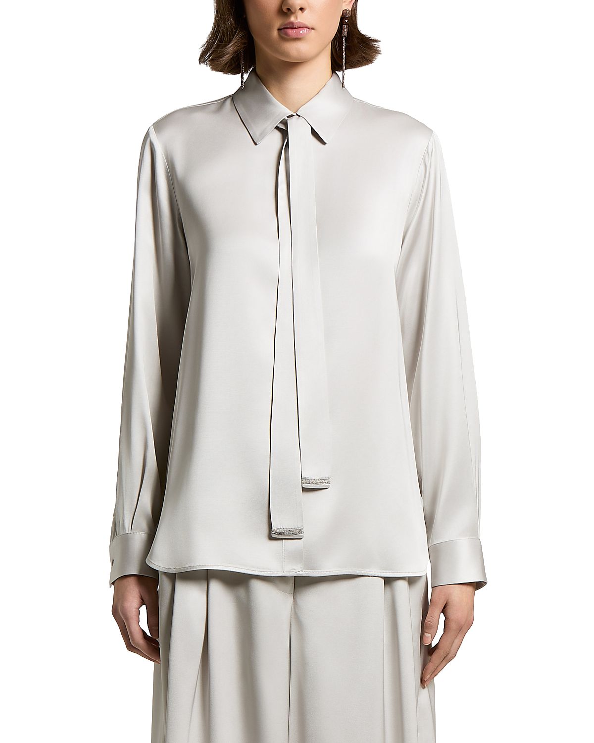 Peserico Viscose Satin Woman Shirt