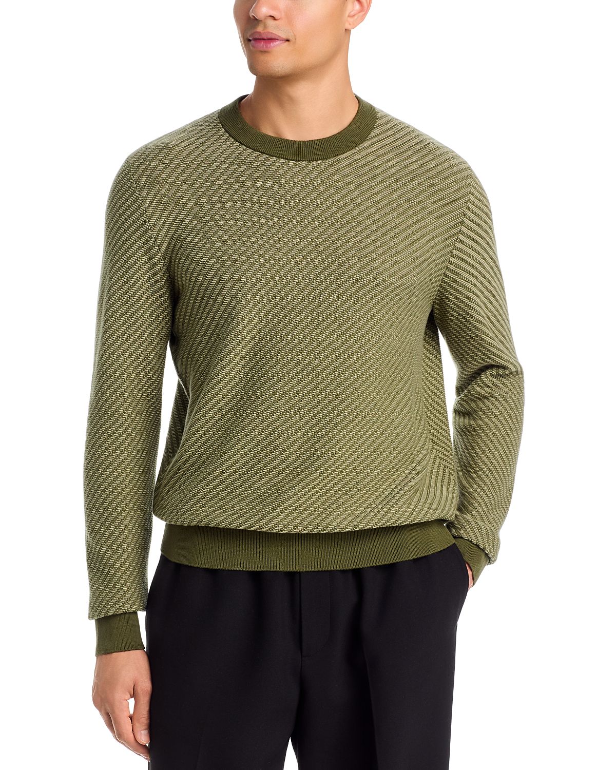 Boss H-Lofranco Cotton Crewneck Sweater