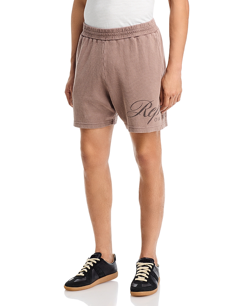 Represent Owners Club Regular Fit Script Mesh 5.7 Shorts