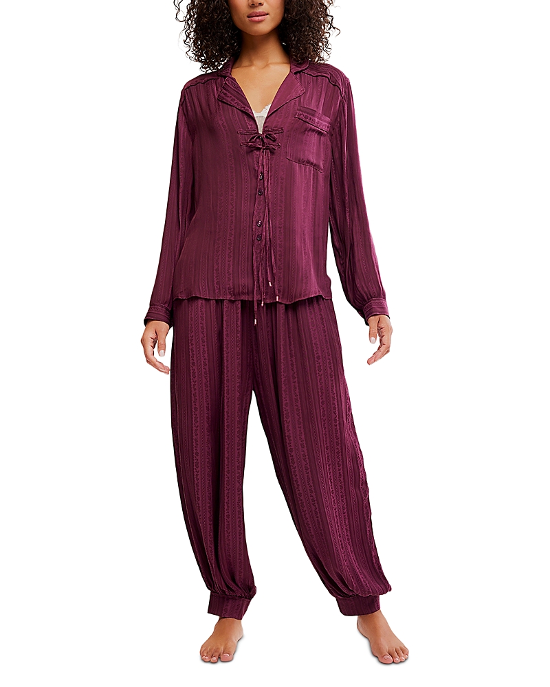 Free People Lets Sleep In Pajama Set