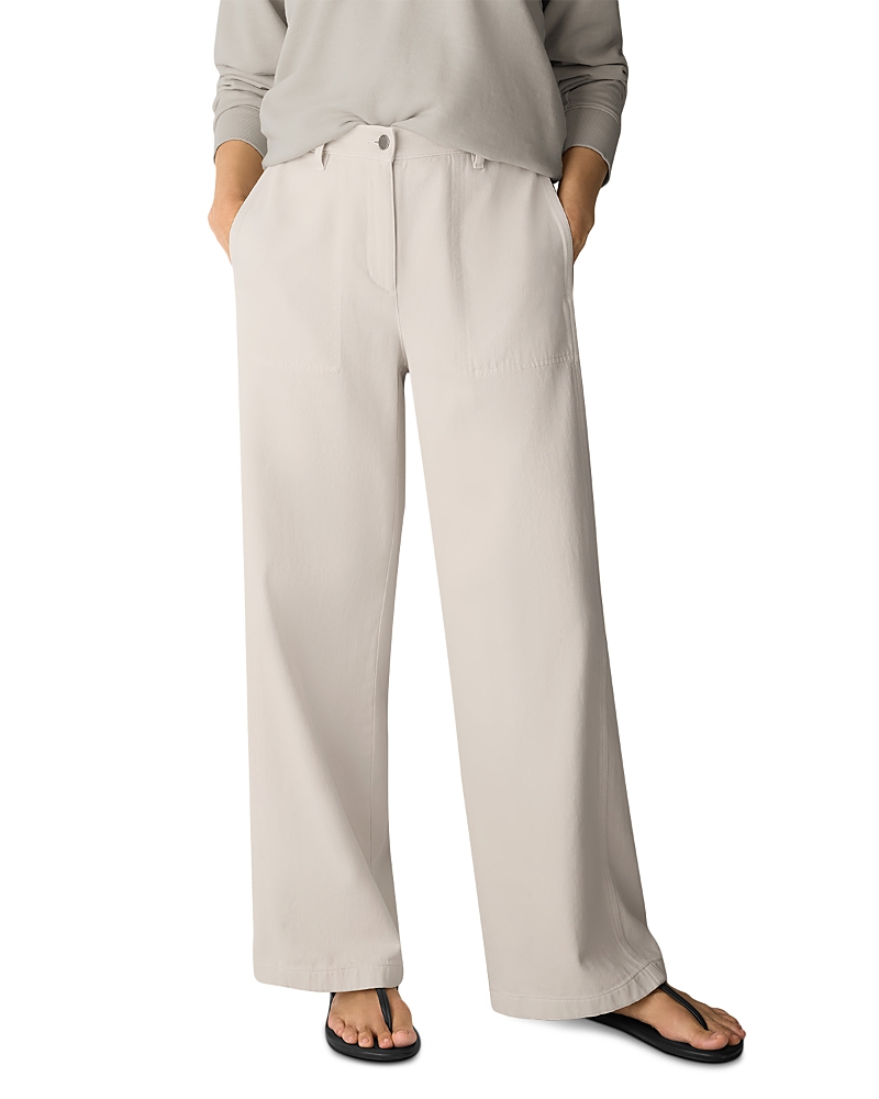 Eileen Fisher Petites High Rise Wide Leg Pants