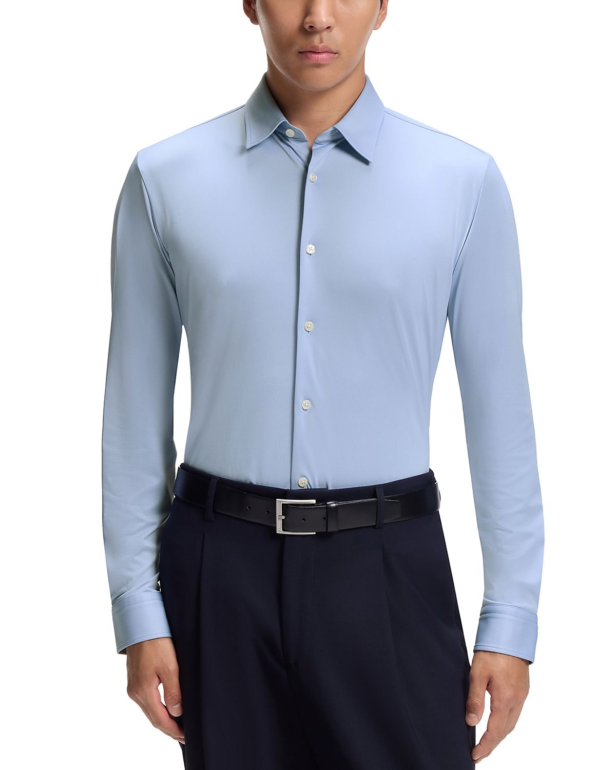 Boss Roan Kent Collar Slim Fit Shirt