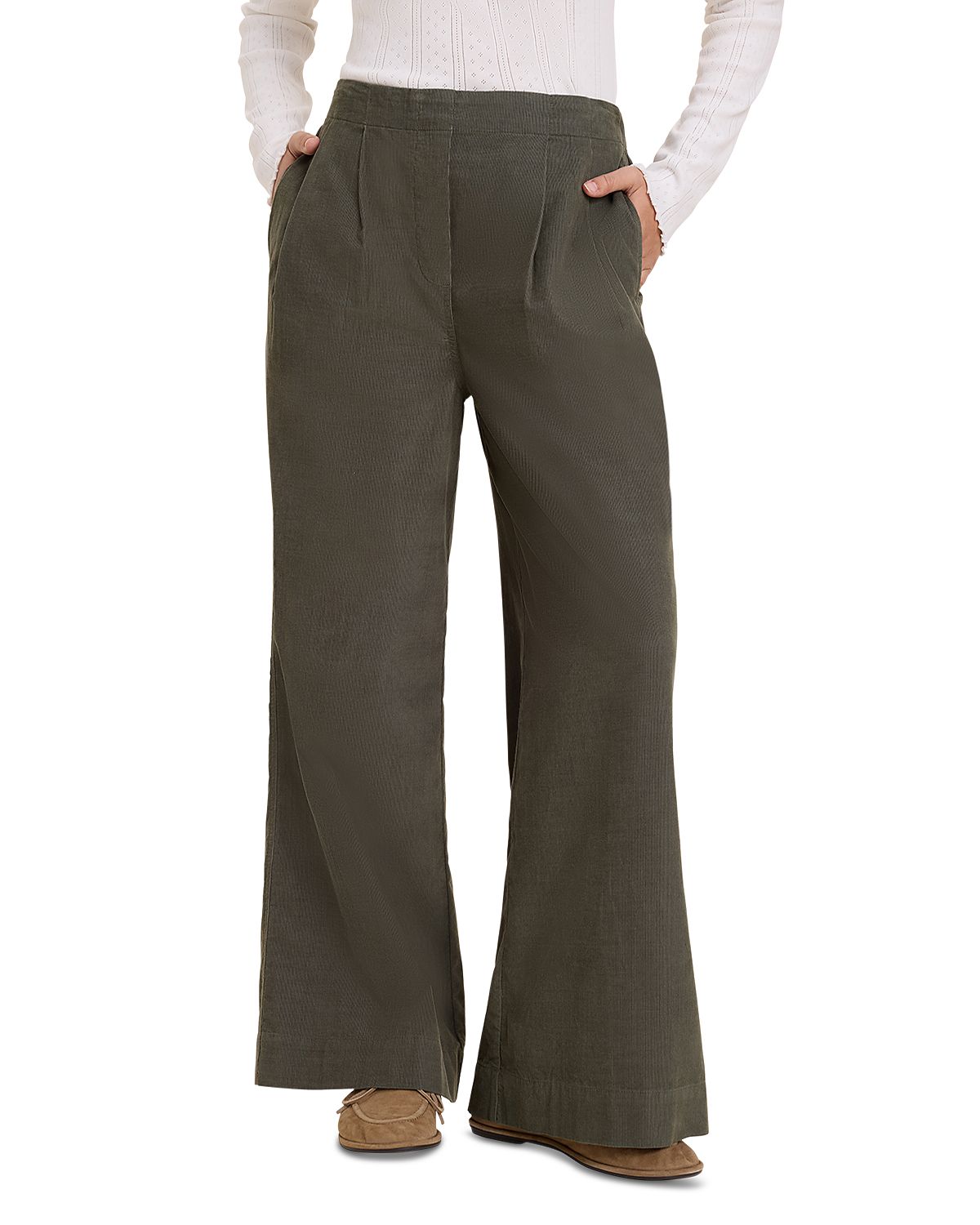 Nic+Zoe Ellis Corduroy Wide Leg Pants