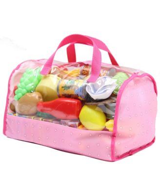  Dream Collection Pretend Food Set with Carry Bag, Ages 2+