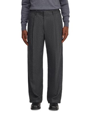 Kay Relaxed Fit 10073 Wool Blend Dress Pants