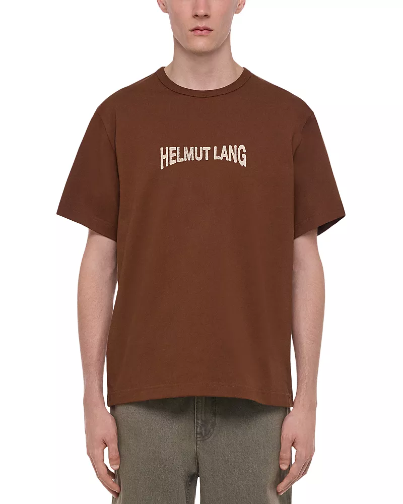 Helmut Lang Logo Crewneck T-Shirt