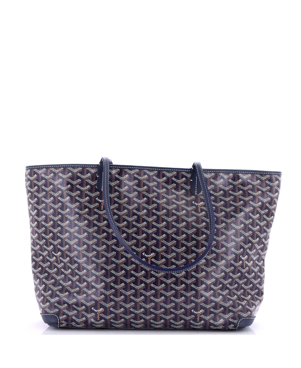 Pre-Owned Goyard Mm Artois Tote Coated Canvas