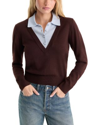 The Merino Wool Two In One Sweater