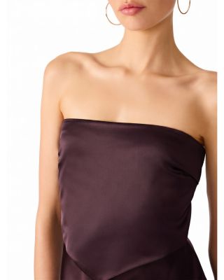 Elaia Strapless Gown - thumbnail 4