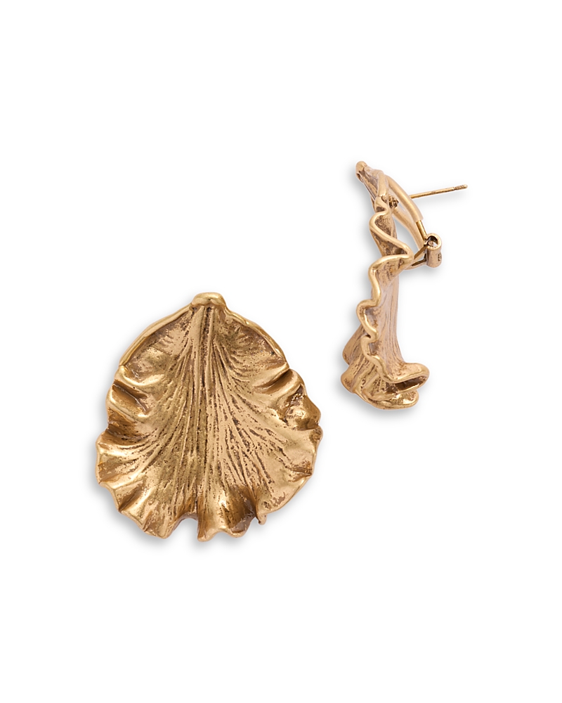 Cult Gaia Iris Leaf Earrings