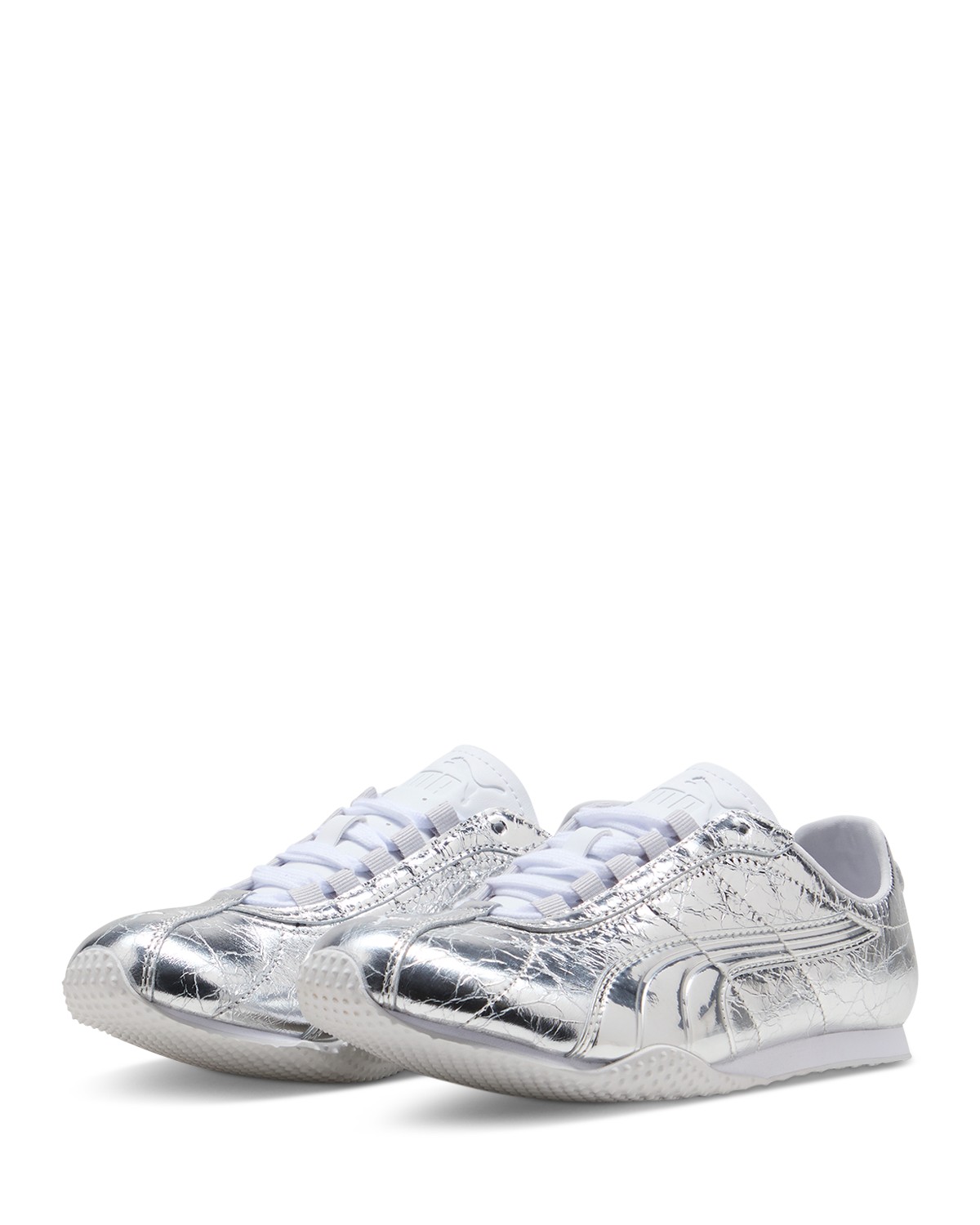 PUMA H-Street Lustre Metallic Leather Sneakers