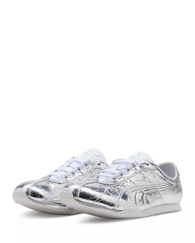 Puma Women's H-Street Lustre Metallic Leather Sneakers