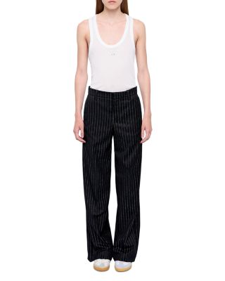 Panol Tailored Pinstripe Pants
