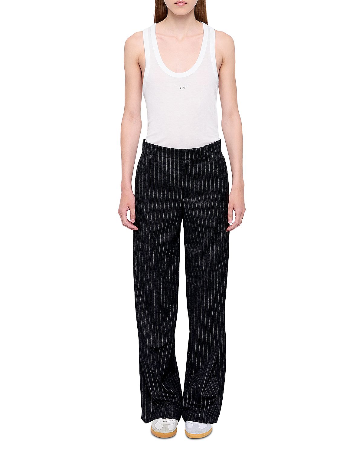 Zadig & Voltaire Panol Tailored Pinstripe Pants