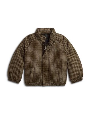 Boys' Tweed Print Down Jacket - Little Kid